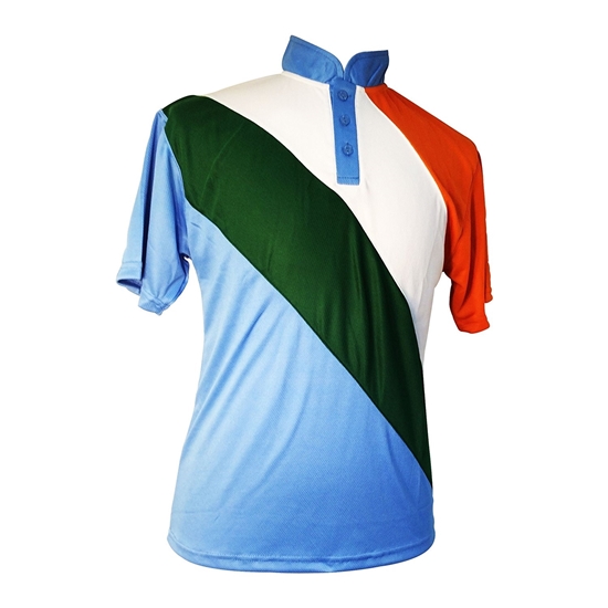 Why does the Indian National cricket team have a uniform of saffron colour?  - Quora